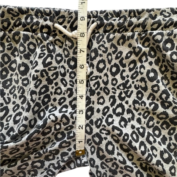 Zara Trafaluc Gray and Black Leopard Print Lightweight Joggers Size Medium - Picture 13 of 16